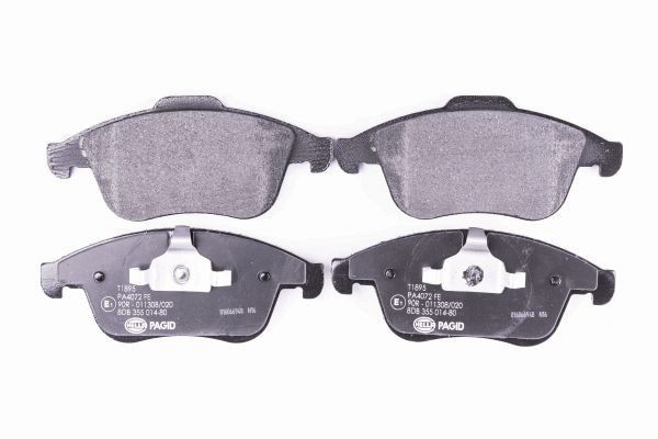 HELLA PAGID Bremsbelagsatz, Scheibenbremse