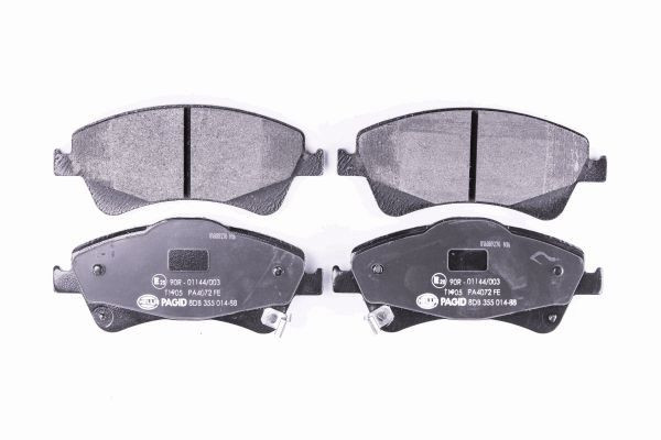HELLA PAGID Bremsbelagsatz, Scheibenbremse