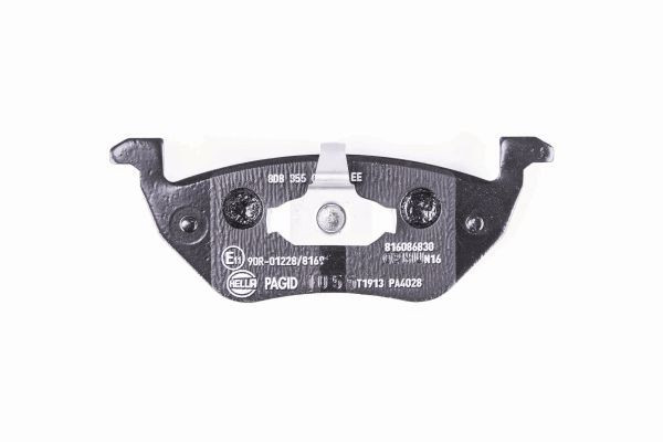 HELLA PAGID Bremsbelagsatz, Scheibenbremse