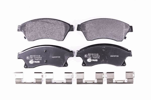 HELLA PAGID Bremsbelagsatz, Scheibenbremse