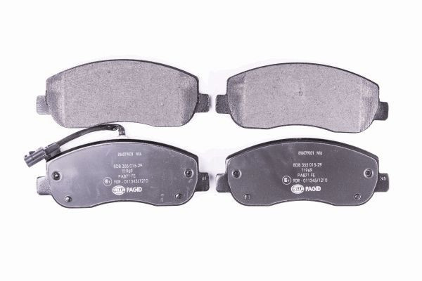 HELLA PAGID Bremsbelagsatz, Scheibenbremse