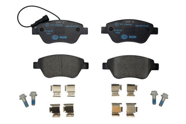 HELLA PAGID Bremsbelagsatz, Scheibenbremse