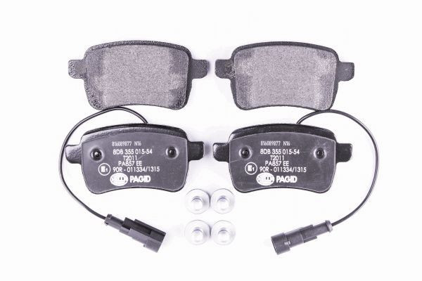 HELLA PAGID Bremsbelagsatz, Scheibenbremse