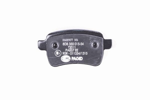 HELLA PAGID Bremsbelagsatz, Scheibenbremse