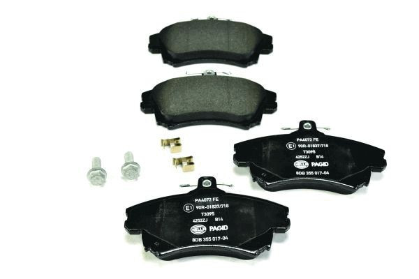 HELLA PAGID Bremsbelagsatz, Scheibenbremse