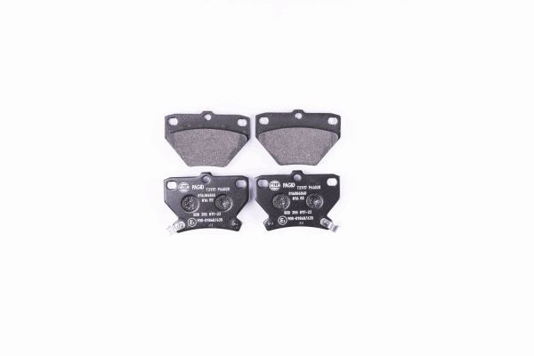 HELLA PAGID Bremsbelagsatz, Scheibenbremse