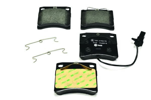 HELLA PAGID Bremsbelagsatz, Scheibenbremse