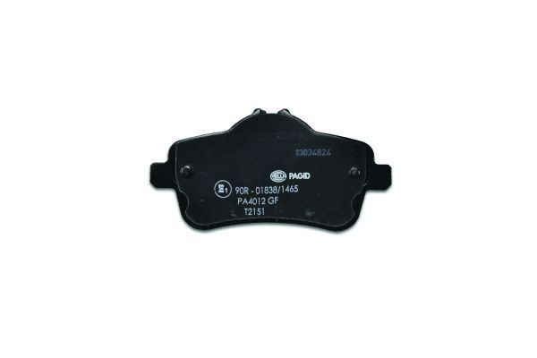 HELLA PAGID Bremsbelagsatz, Scheibenbremse
