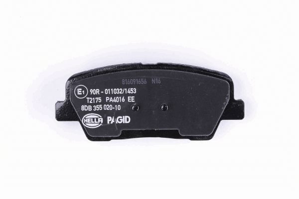 HELLA PAGID Bremsbelagsatz, Scheibenbremse
