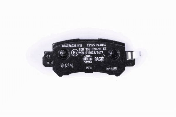 HELLA PAGID Bremsbelagsatz, Scheibenbremse