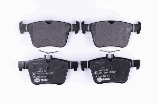 HELLA PAGID Bremsbelagsatz, Scheibenbremse