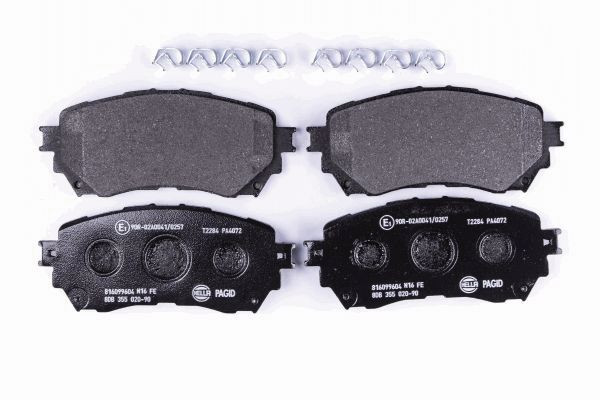 HELLA PAGID Bremsbelagsatz, Scheibenbremse