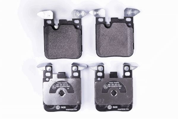 HELLA PAGID Bremsbelagsatz, Scheibenbremse