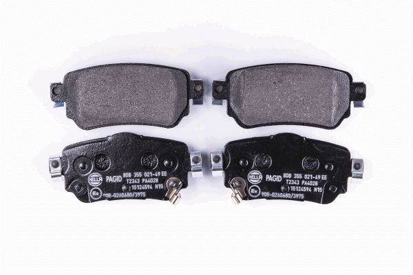 HELLA PAGID Bremsbelagsatz, Scheibenbremse