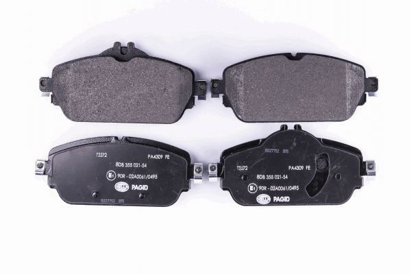 HELLA PAGID Bremsbelagsatz, Scheibenbremse