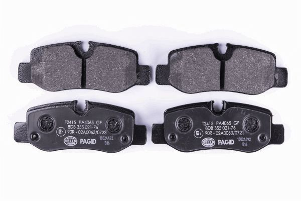 HELLA PAGID Bremsbelagsatz, Scheibenbremse