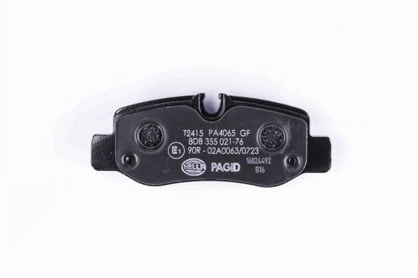 HELLA PAGID Bremsbelagsatz, Scheibenbremse