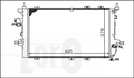 ABAKUS Kühler, Motorkühlung