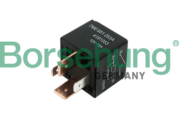 Borsehung Relais, Arbeitsstrom