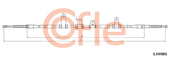 COFLE Seilzug, Feststellbremse