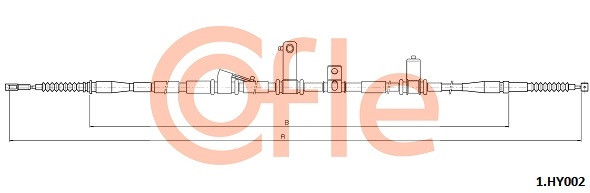 COFLE Seilzug, Feststellbremse