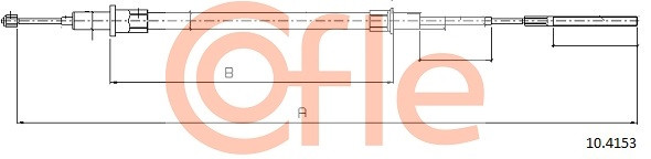 COFLE Seilzug, Feststellbremse