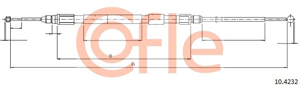 COFLE Seilzug, Feststellbremse