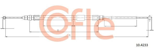 COFLE Seilzug, Feststellbremse