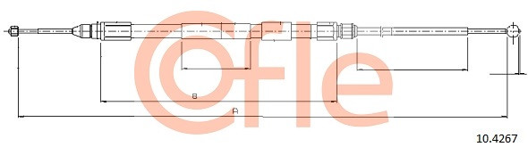 COFLE Seilzug, Feststellbremse