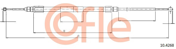 COFLE Seilzug, Feststellbremse