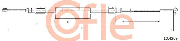 COFLE Seilzug, Feststellbremse