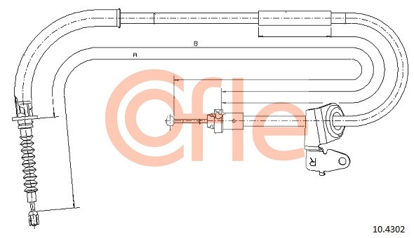 COFLE Seilzug, Feststellbremse