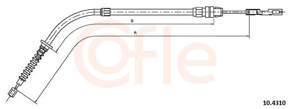 COFLE Seilzug, Feststellbremse
