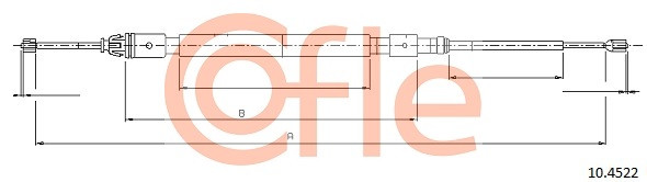 COFLE Seilzug, Feststellbremse