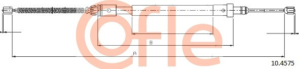 COFLE Seilzug, Feststellbremse