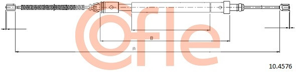 COFLE Seilzug, Feststellbremse