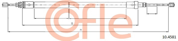 COFLE Seilzug, Feststellbremse