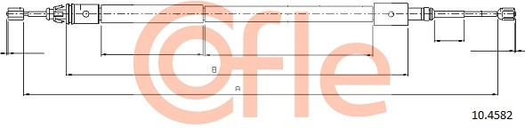 COFLE Seilzug, Feststellbremse