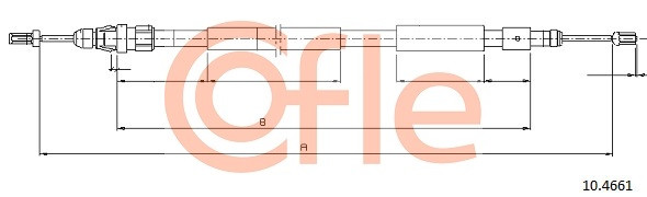COFLE Seilzug, Feststellbremse