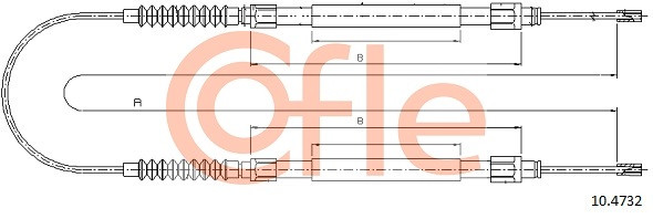 COFLE Seilzug, Feststellbremse