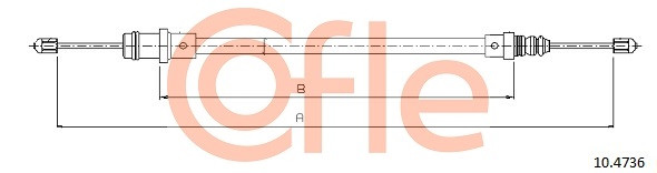 COFLE Seilzug, Feststellbremse