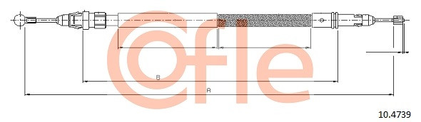 COFLE Seilzug, Feststellbremse