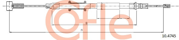 COFLE Seilzug, Feststellbremse