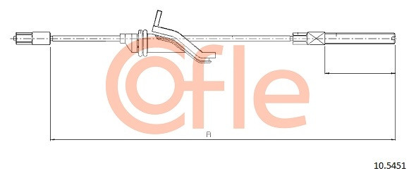 COFLE Seilzug, Feststellbremse