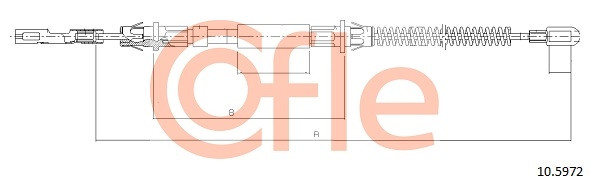 COFLE Seilzug, Feststellbremse