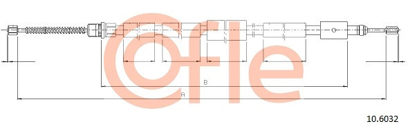 COFLE Seilzug, Feststellbremse