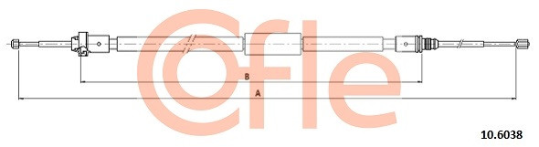 COFLE Seilzug, Feststellbremse
