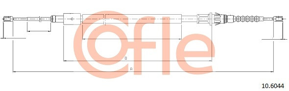 COFLE Seilzug, Feststellbremse