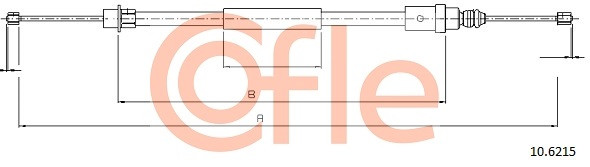 COFLE Seilzug, Feststellbremse