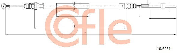 COFLE Seilzug, Feststellbremse